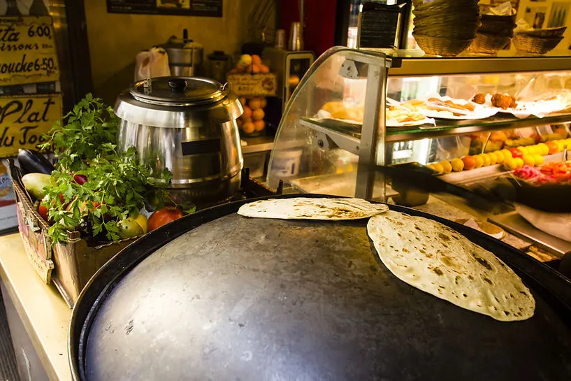 Making Naan